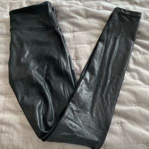 SPANX Faux Leather Leggings